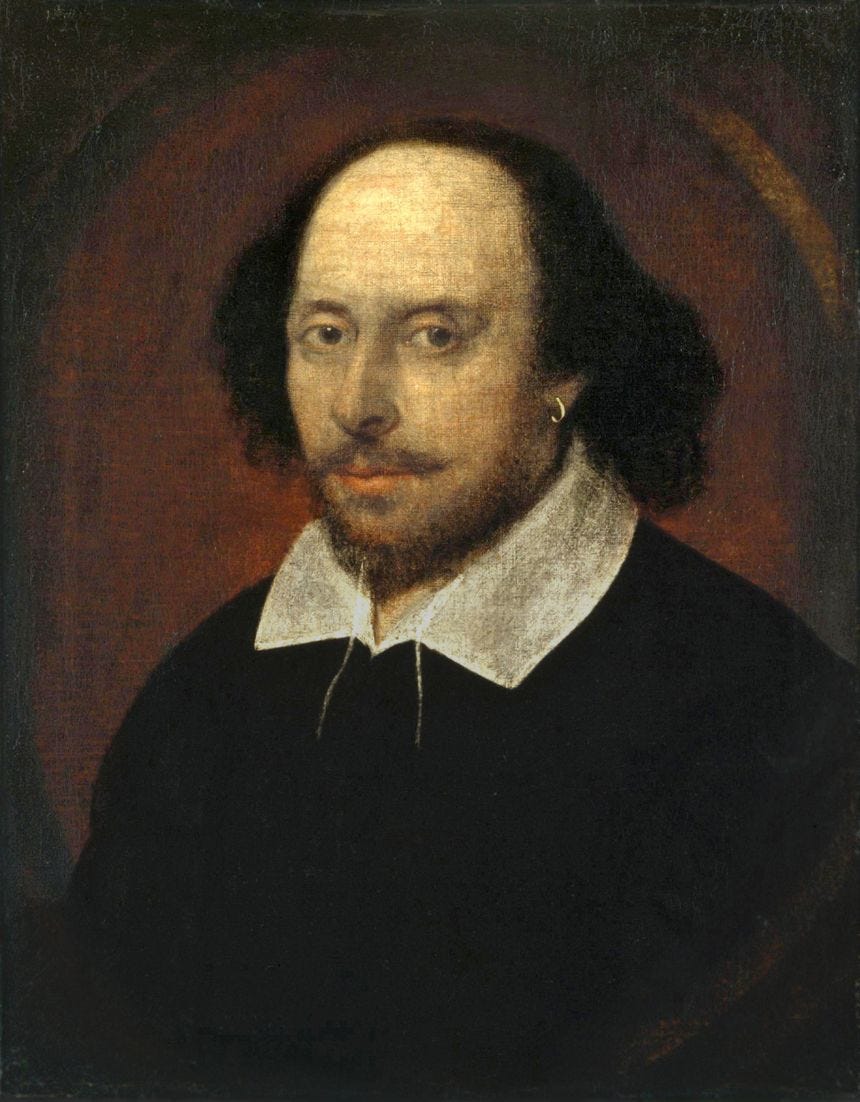 Chandos Portrait of William Shakespeare by John Taylor