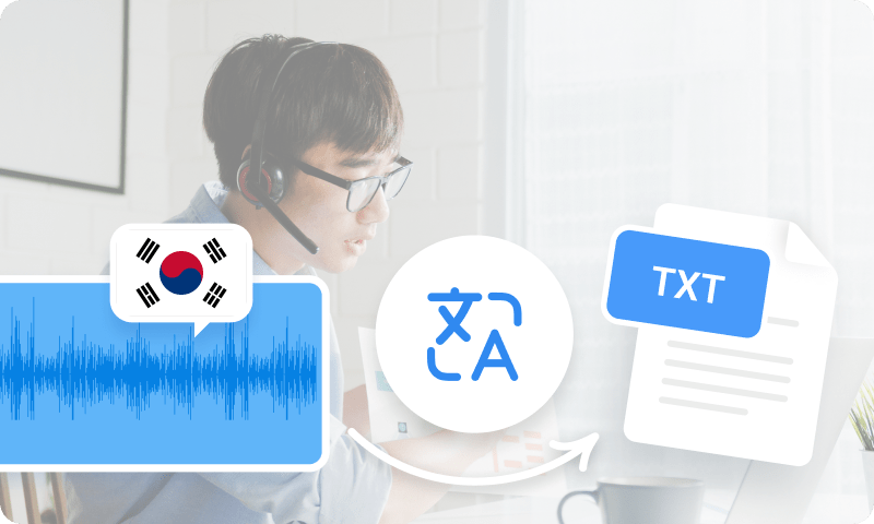 Transcribe Korean Audio to Text | Notta