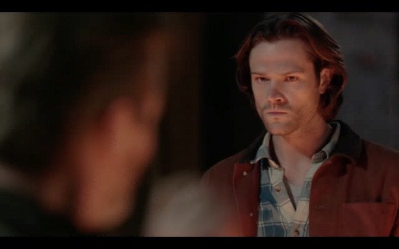 supernatural 1212 sam winchester with demon