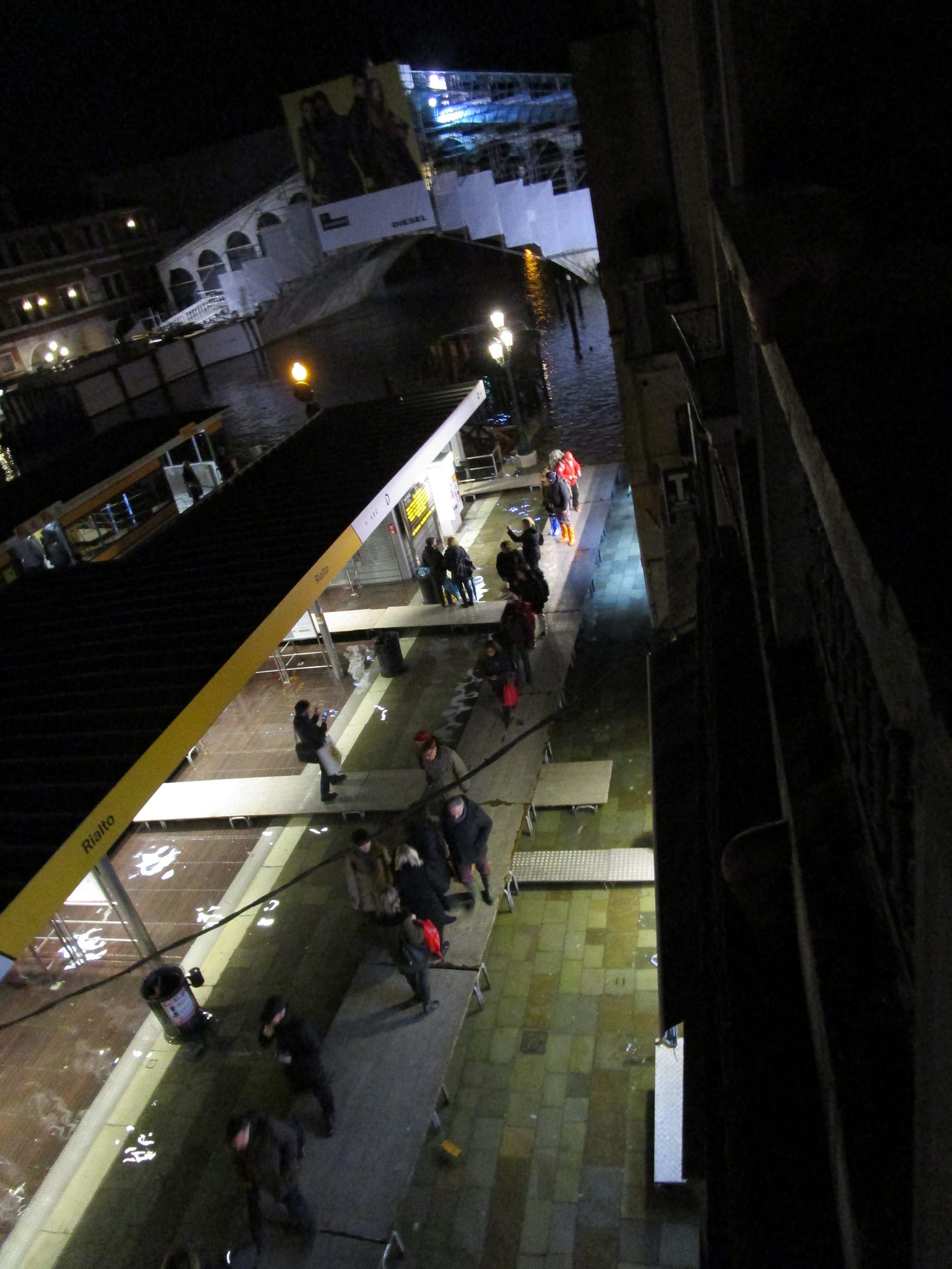 Gangway in Venice