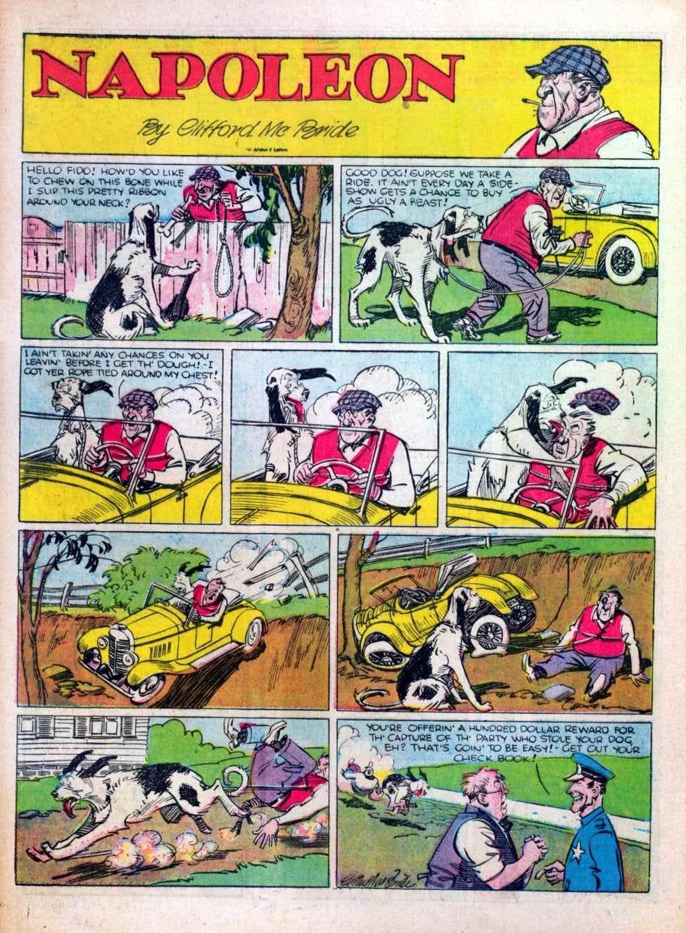 Comic Book Cover For Napoleon - Sundays 1935 (Jan-Jun)