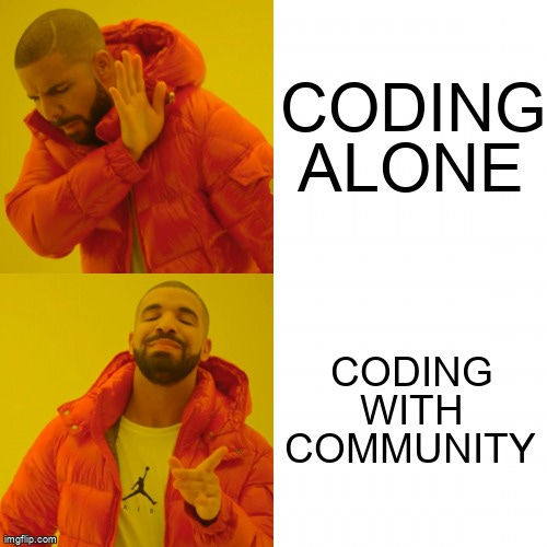 Coding Alone vs. Community