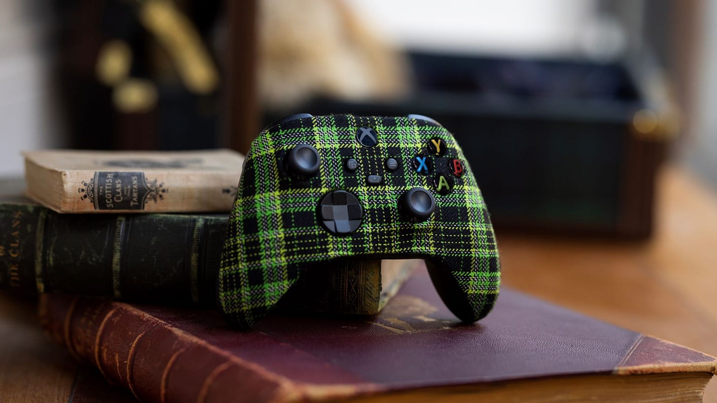 Xbox UK on X: "Not got your own Tartan? Then join our clan, you can use  Xbox's 🏴󠁧󠁢󠁳󠁣󠁴󠁿 RT and Follow @XboxUK to be in the chance to win an  ultra-custom Xbox