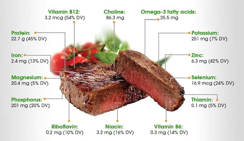 Health Benefits of Eating Meat [Infographic]