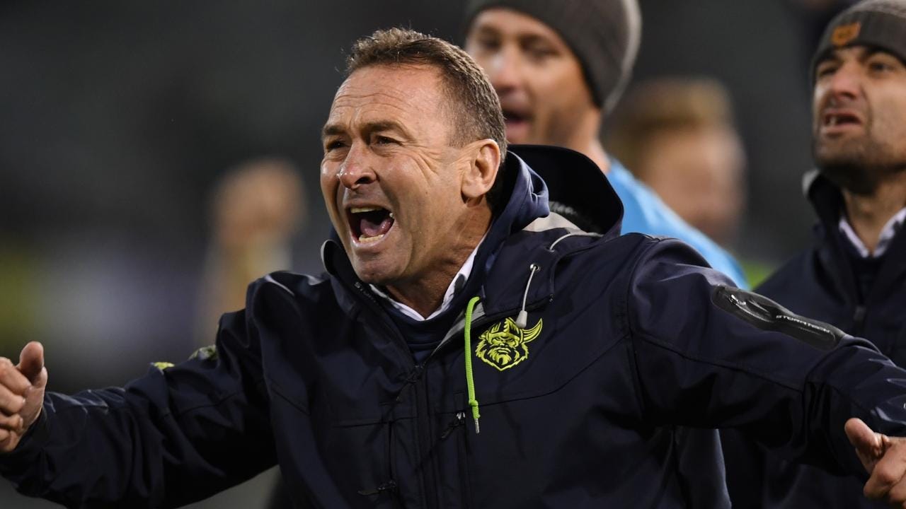 Ricky Stuart, Canberra Raiders: Coach set for contract extension | Daily  Telegraph