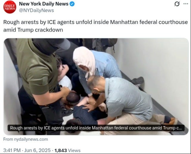 ICE is making more arrests inside courthouses around the country. ICE is making more arrests inside courthouses around the country.