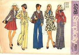 Vintage 1970s Simplicity Sewing Pattern ...