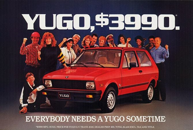 When The Hateful Yugo Starred in a Brutally Unfunny Comedy With an All-Star  Cast - autoevolution