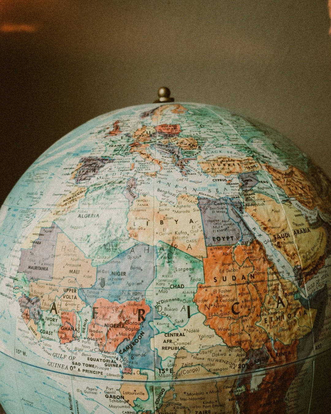 blue and brown desk globe blue and brown desk globe