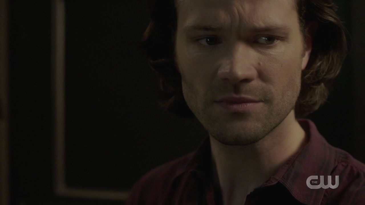 Sam Winchester reacts hearing Jack in malak box screaming 14.19 SPN