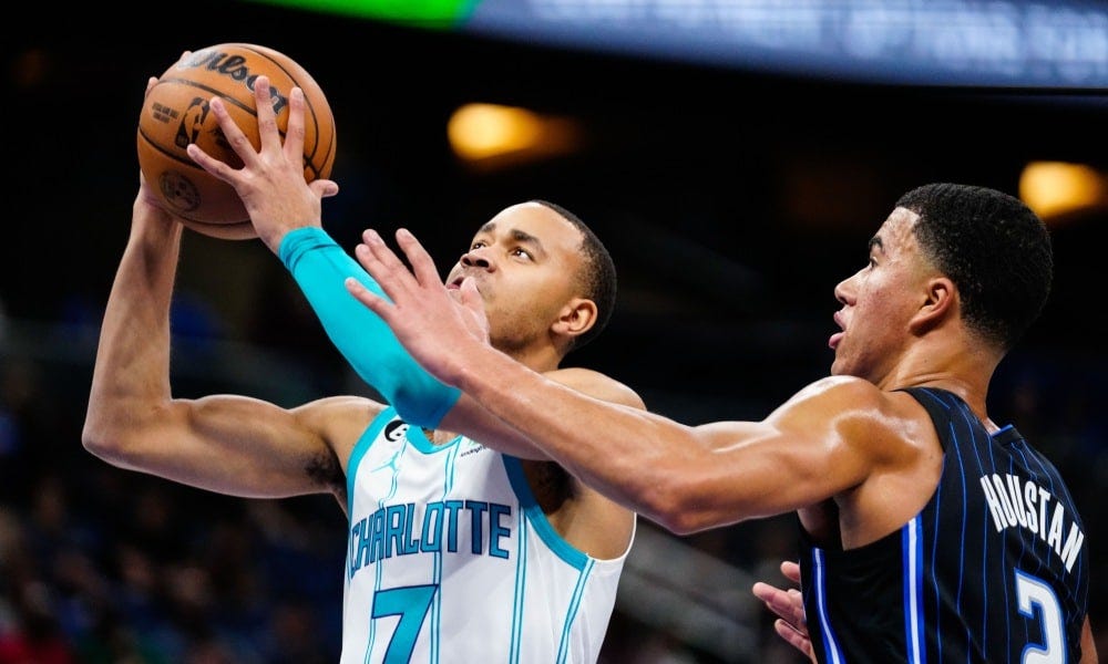 Charlotte Hornets upgrade rookie Bryce McGowens with a multi-year contract  - Basketball Insiders | NBA Rumors And Basketball News