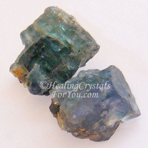 Blue Kornerupine Crystals