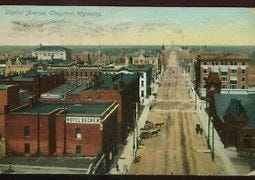 Image result for cheyenne wyoming 1910s historic historical