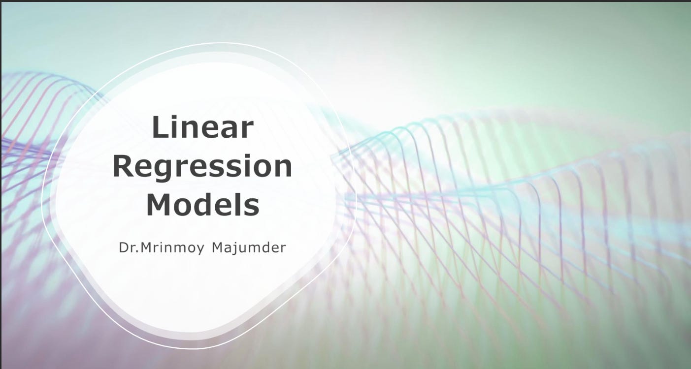 Linear Regression Model