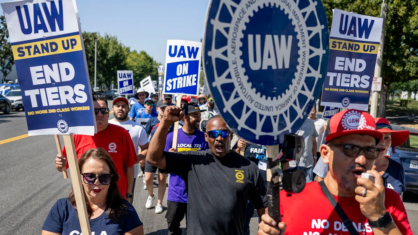 UAW expands strike against Ford, General Motors