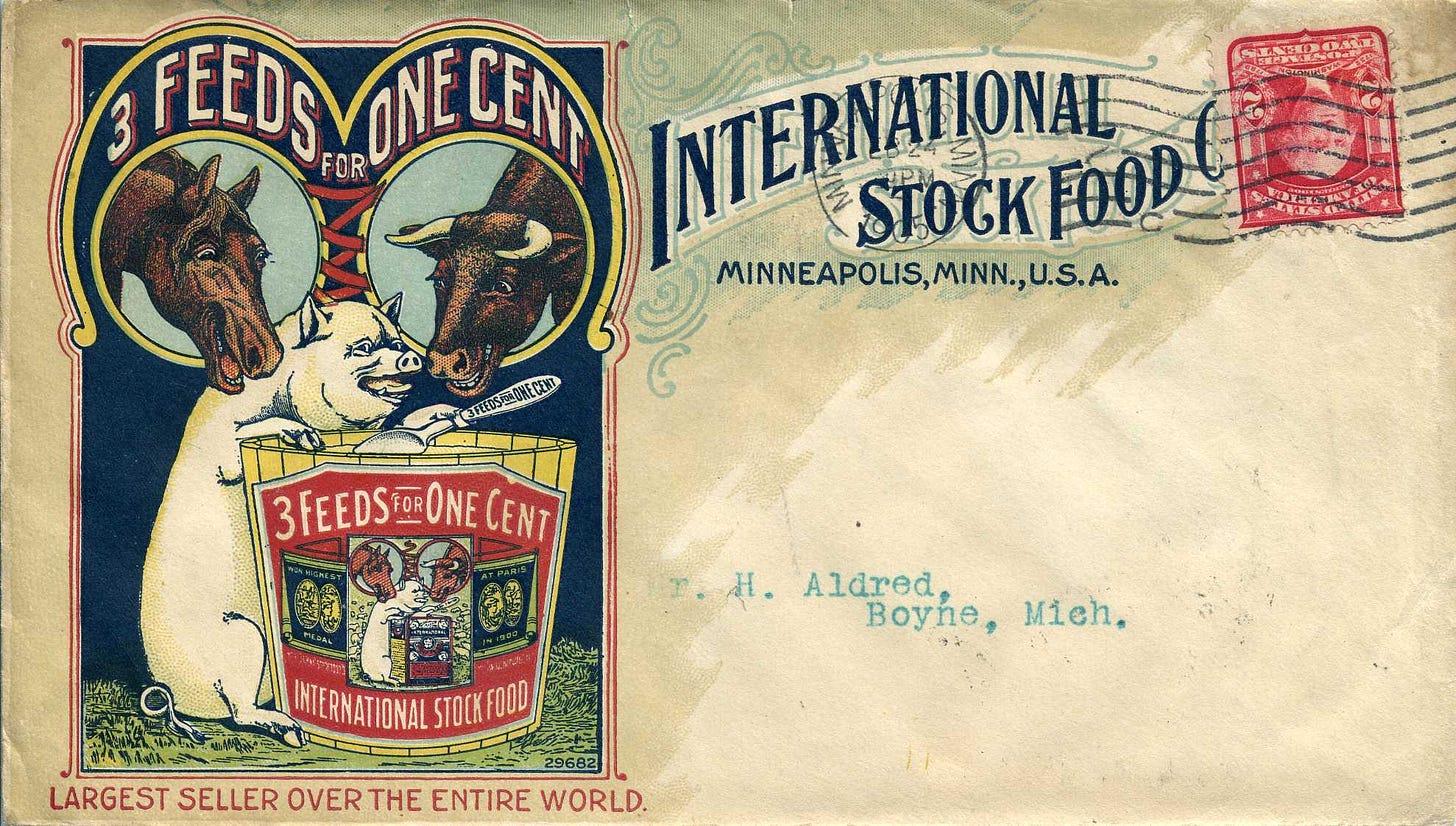 1905 cover from International Stock Food Co