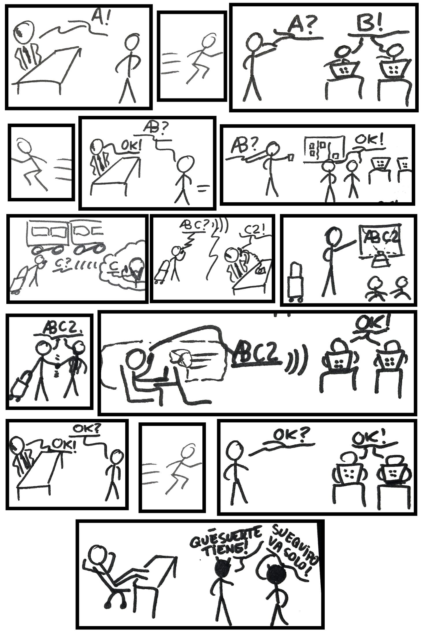 El middle manager está en medio. Para lo malo y para lo peor. Si algo bueno pasa, es mérito del equipo (o del jefe! :P)