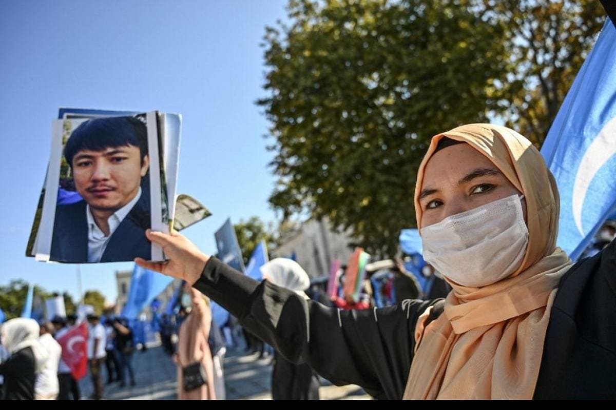 Uyghur Muslims in Canada launch two-week long walking protest against  China- The New Indian Express