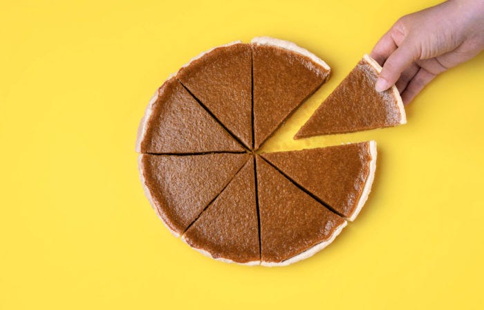 Companies need to grow the pie, not worry about how to split it