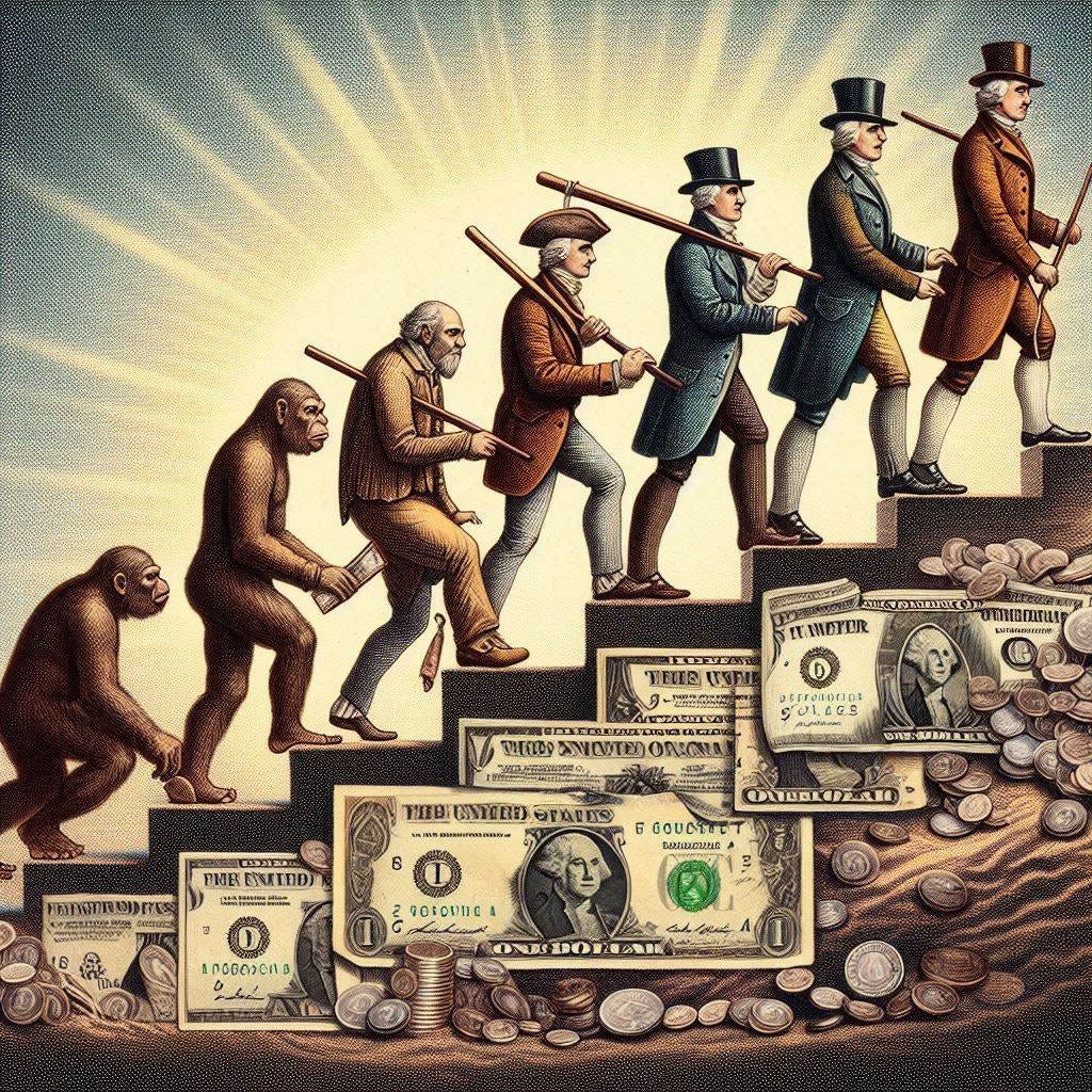 The Evolution of Money in the American Colonies $Money in Colonial Times $