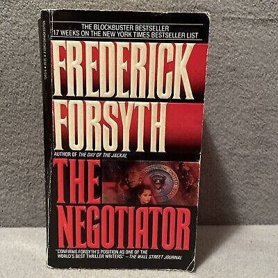 The Negotiator By Frederick Forsyth (1990 Edition Mass Market Paperback) |  eBay