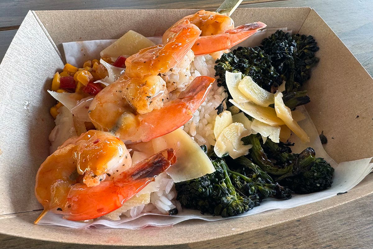 Astrid’s Shrimp Bowl at Spit Fyre Grill in How to Train Your Dragon – Isle of Berk