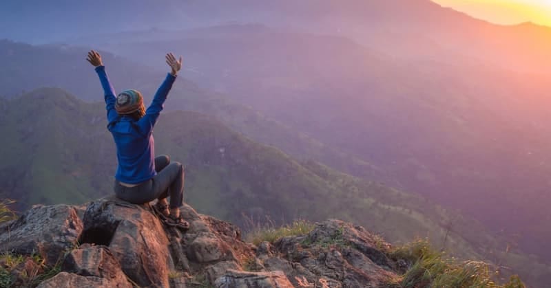 woman-on-rock from Trauma Healing Accelerated Facebook page