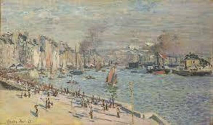 Claude Monet, Port of Le Havre