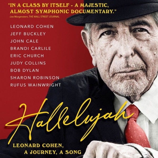 The Documentary “Hallelujah: Leonard Cohen, A Journey, A Song” Celebrates  The Late Singer/Songwriter's Poetic Hit - Times Square Chronicles