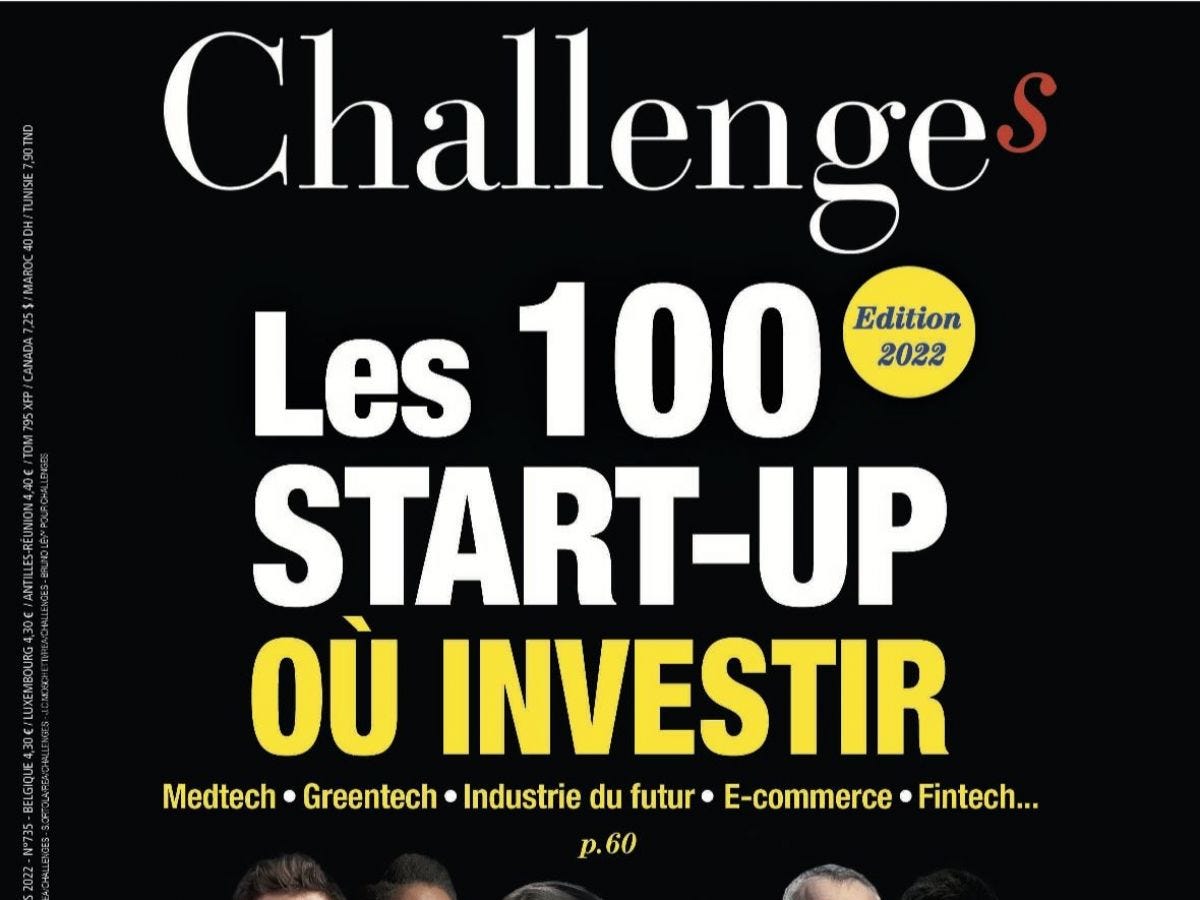 Comment candidater aux "100 start-up où investir" 2023 de Challenges -  Challenges
