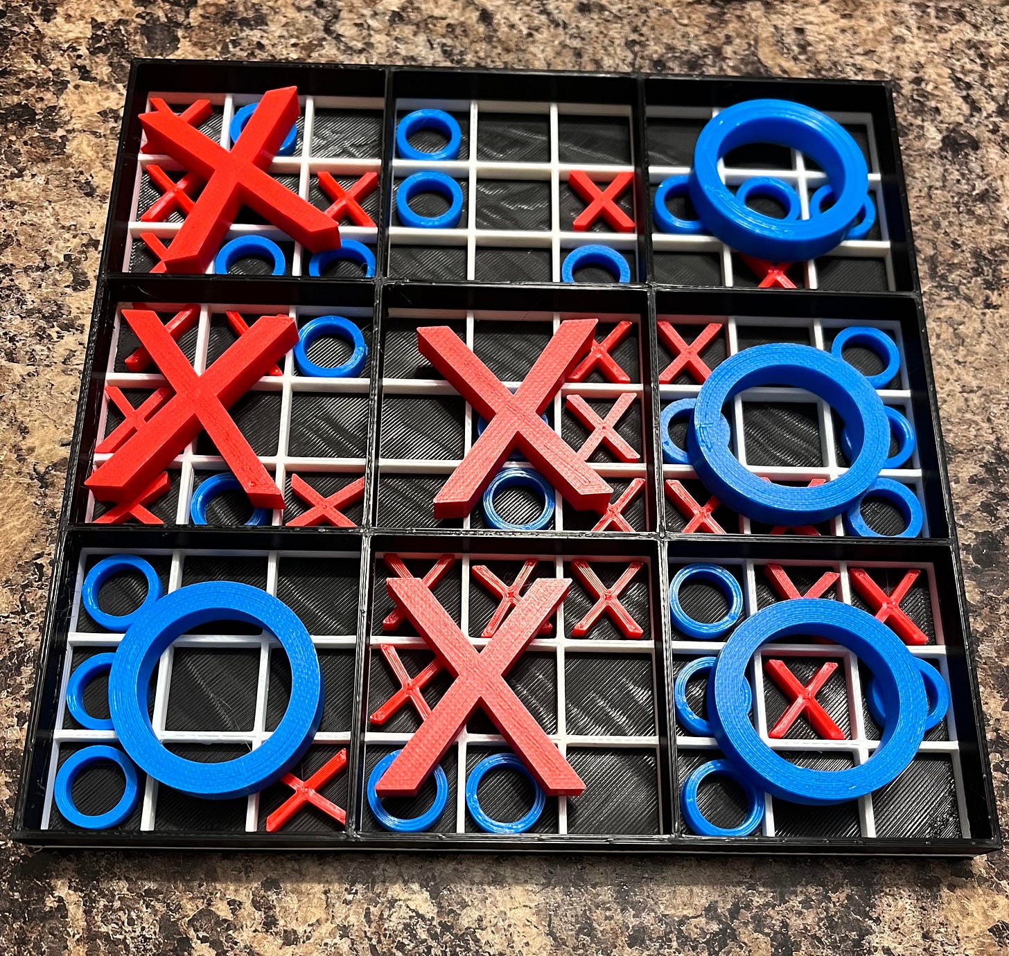 Ultimate Tic Tac Toe : r/3Dprinting