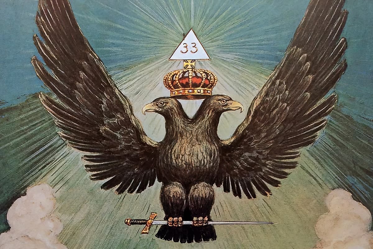 The Two-Headed Eagle Of The Ancient And Accepted Rite