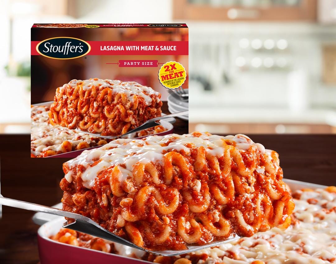 STOUFFER'S® Party Size Lasagna with Meat & Sauce