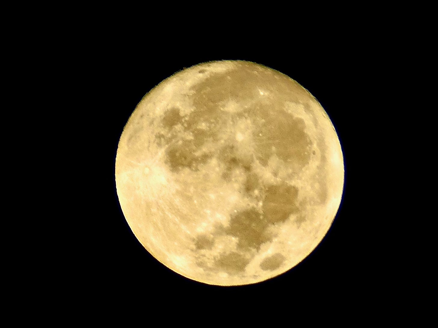 Full harvest moon, September 17, 2024