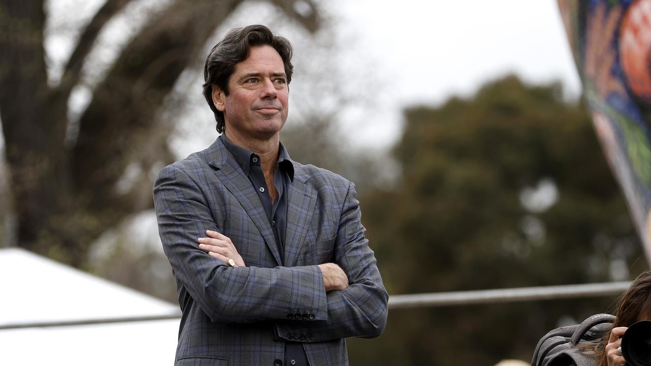 AFL 2022: Gillon McLachlan, AFL CEO, resigned, replacement, last day,  finish date, Hawthorn investigation, racism, TV deal, Tasmania team