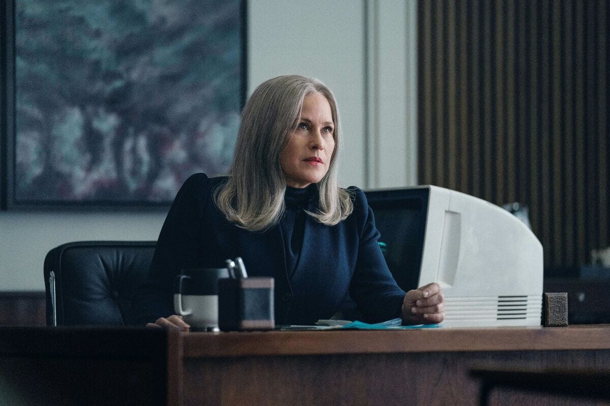 Harmony Cobel sitting at her desk