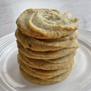 Beautiful Earl Grey Cookies