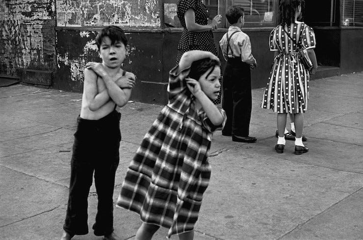 Photo from One, Two, Three, More by Helen Levitt, published by powerHouse Books.