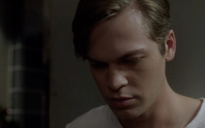 jack calvert thinking sad about lucifer dad supernatural 1303