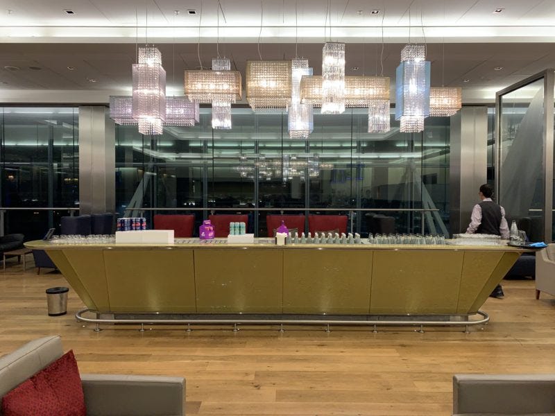 London Heathrow Galleries First Lounge T5 Review