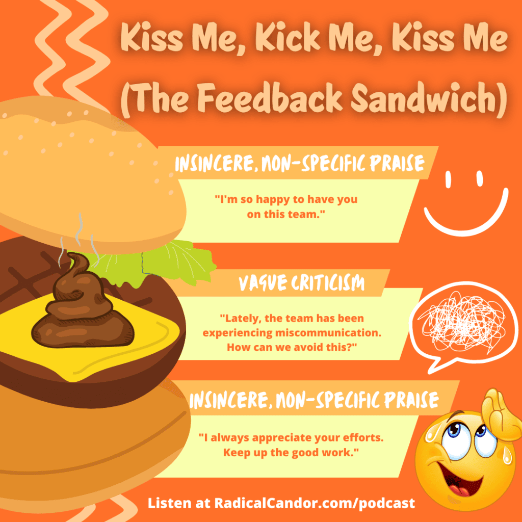 The Feedback Sandwich Is Ineffective: Do This Instead | Radical Candor