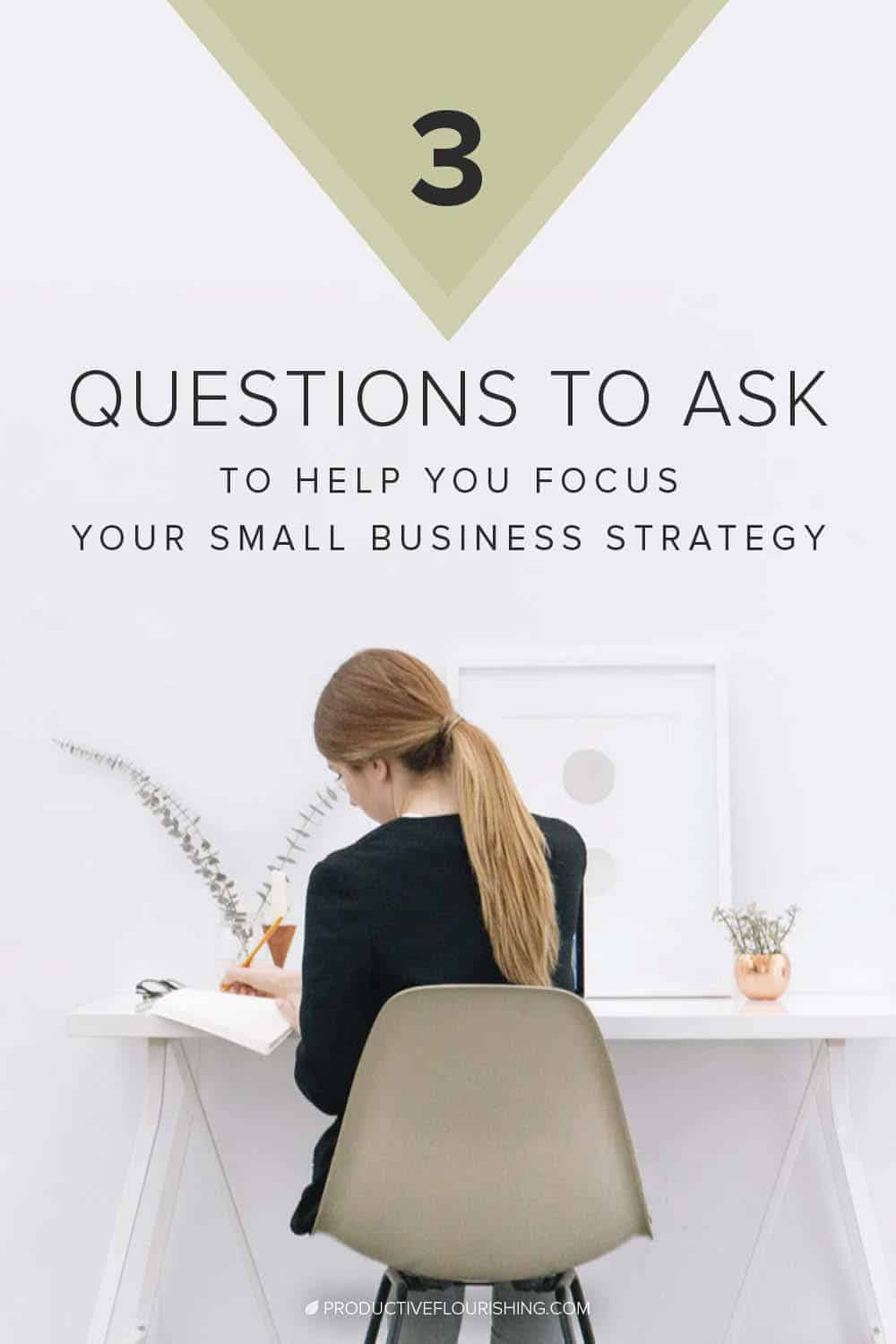 Allow yourself 30 minutes to review these questions to make sure your operations are in alignment with your strategy and vision. The minimal investment of time pays huge returns in clarity and concentration of resources. #productiveflourising #businessstrategy #productivity