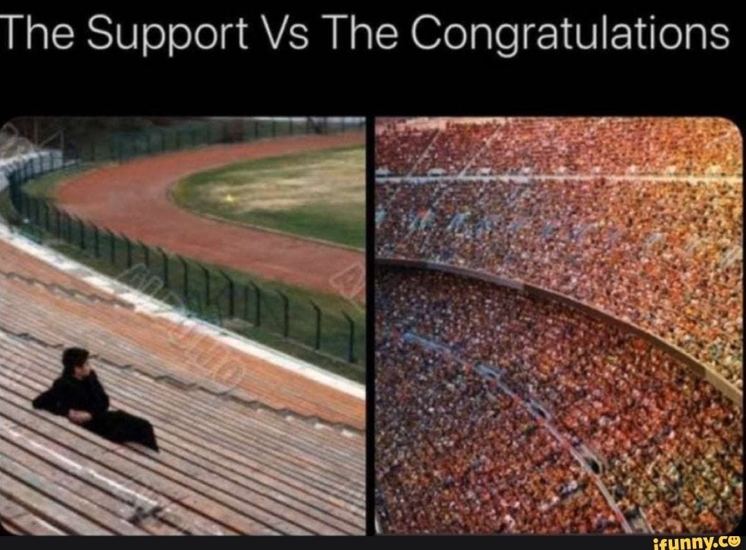 He Support Vs The Congratulations - iFunny | Memes of the ...
