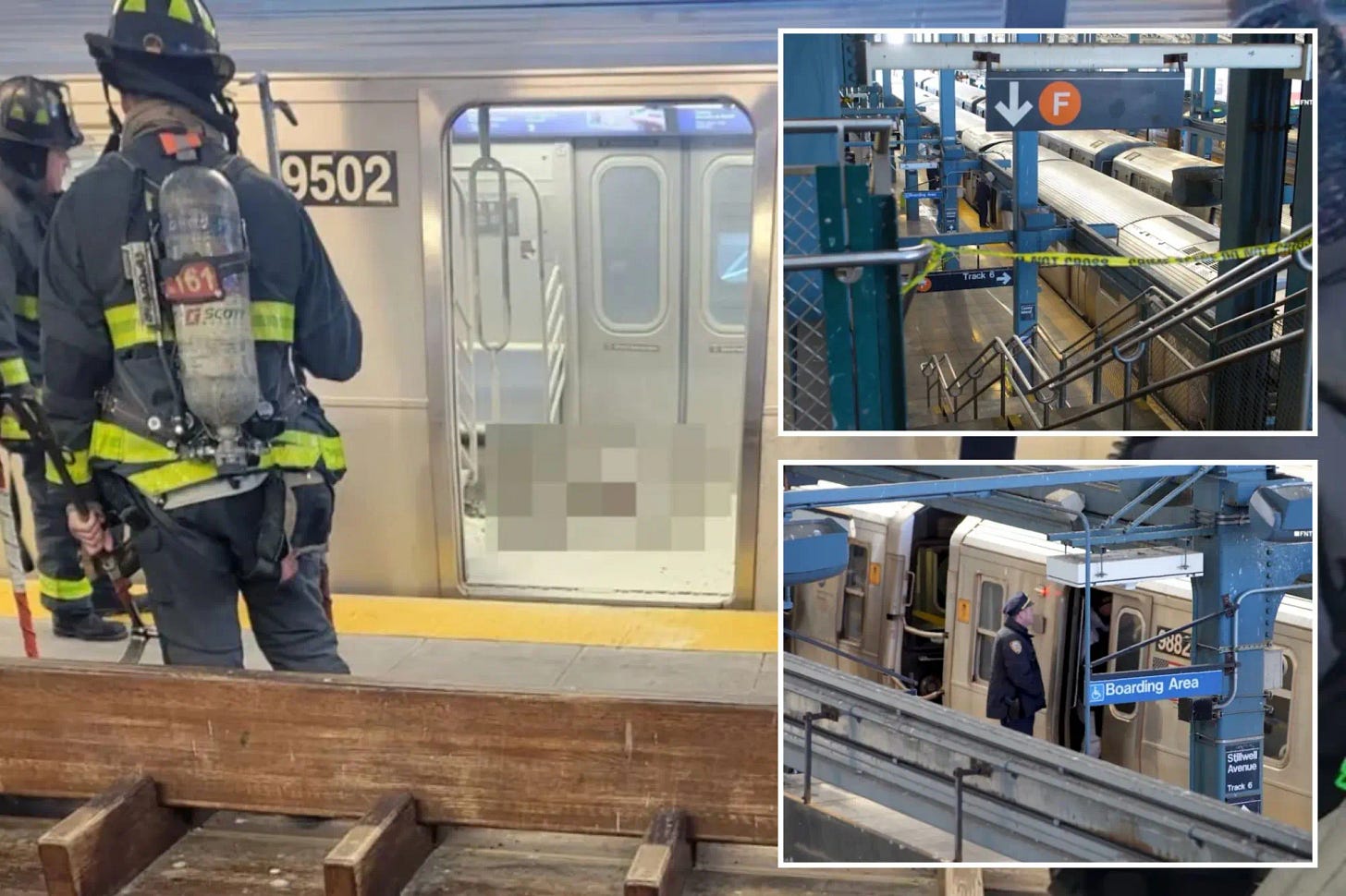 Videó: Illegális bevándorló elevenen megégett egy nőt egy New York-i metrószerelvényben! (kemény képek)