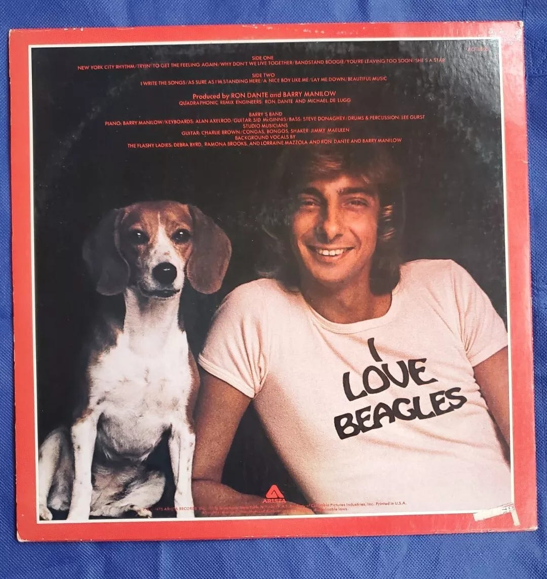 Barry Manilow Trying To Get That Feeling Vinyl | eBay