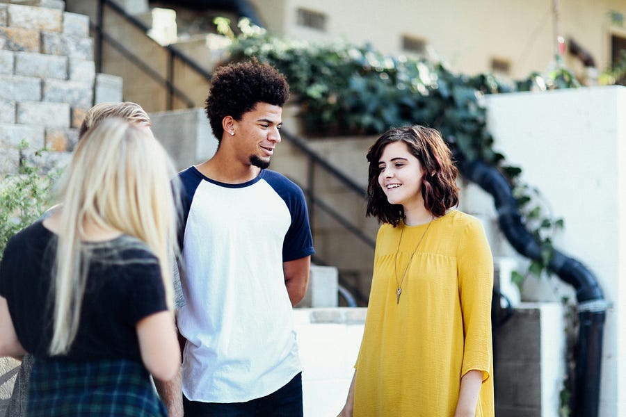 Three young people Three young people