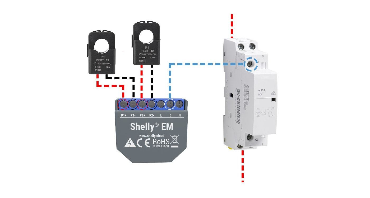 E0548: Shelly EM: midiendo la energía