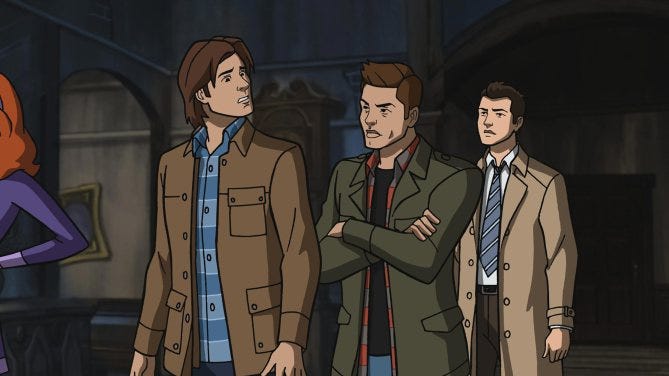 supernatural scoobynatural winchester castiel images 719x340