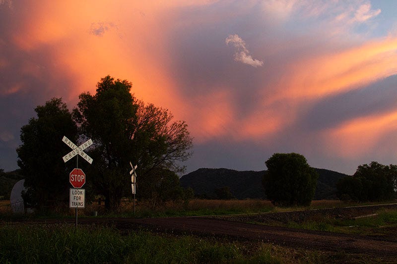 Sunset in NSW