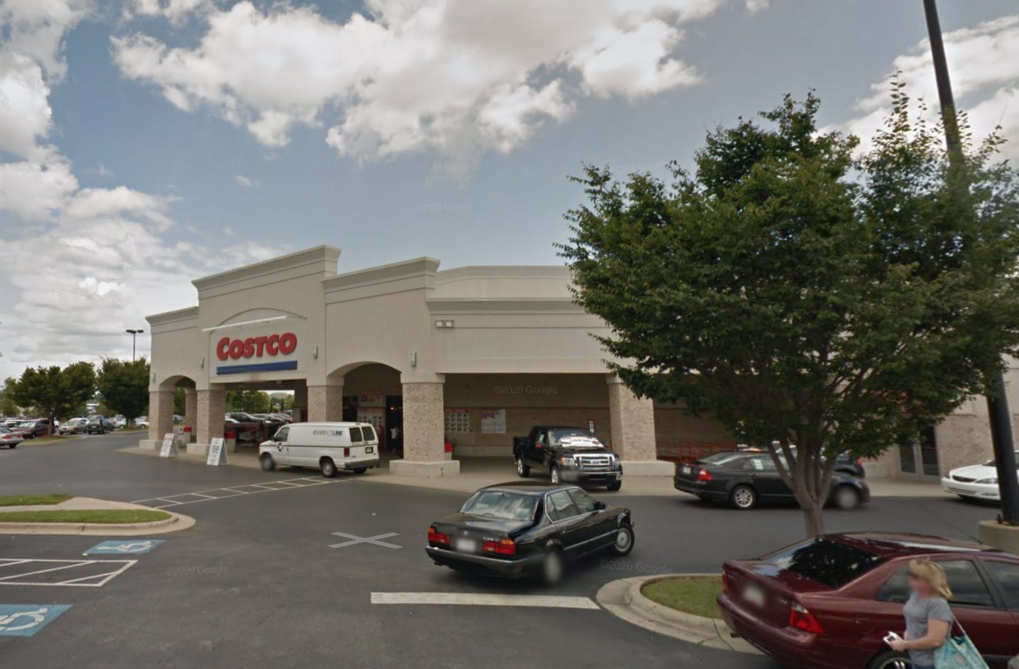 Exterior of Greensboro Costco